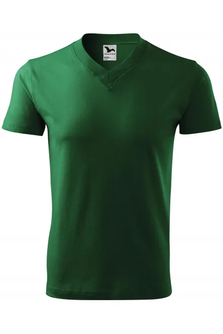T-shirt à manches courtes, poids moyen - bouteille verte, 3XL
