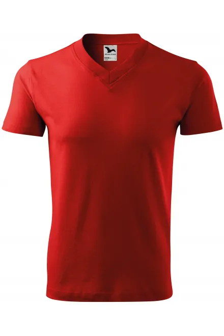 T-shirt à manches courtes, poids moyen - rouge, 3XL