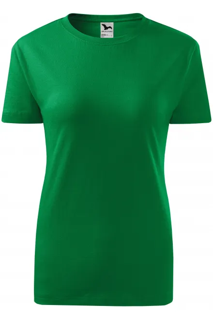 T-shirt classique pour femme - herbe verte, XS