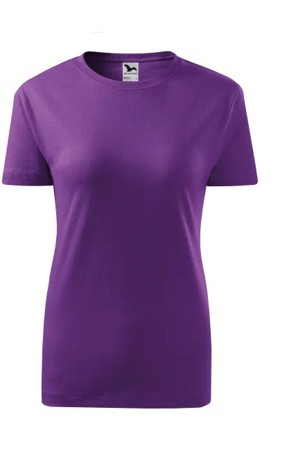 T-shirt classique pour femme - violet, XS