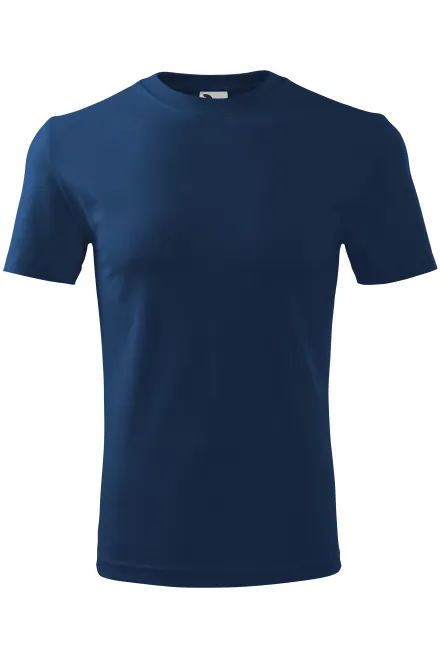 T-shirt classique pour hommes - bleu nuit, S