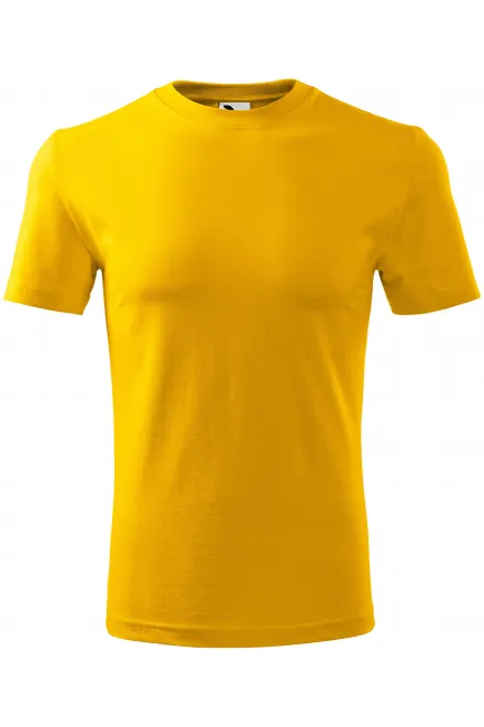 T-shirt classique pour hommes - jaune, S