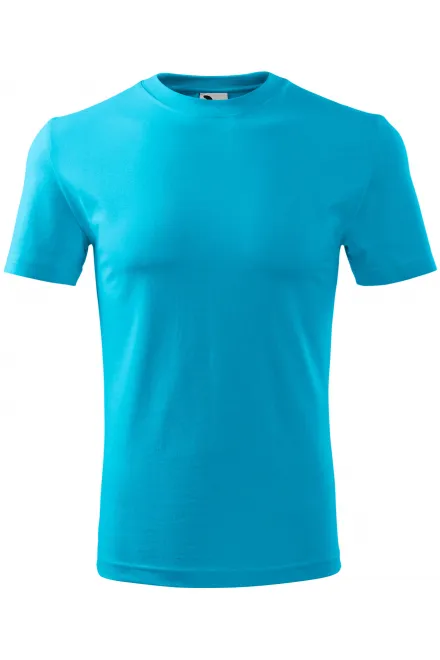 T-shirt classique pour hommes - turquoise, S