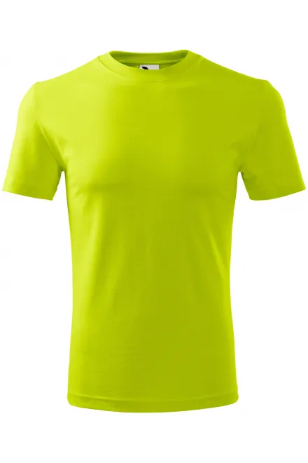 T-shirt classique pour hommes - vert citron, S