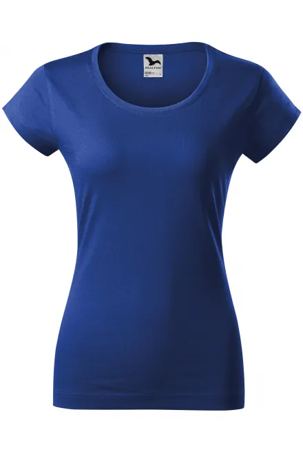 T-shirt coupe slim femme à encolure ronde - bleu royal, 2XL