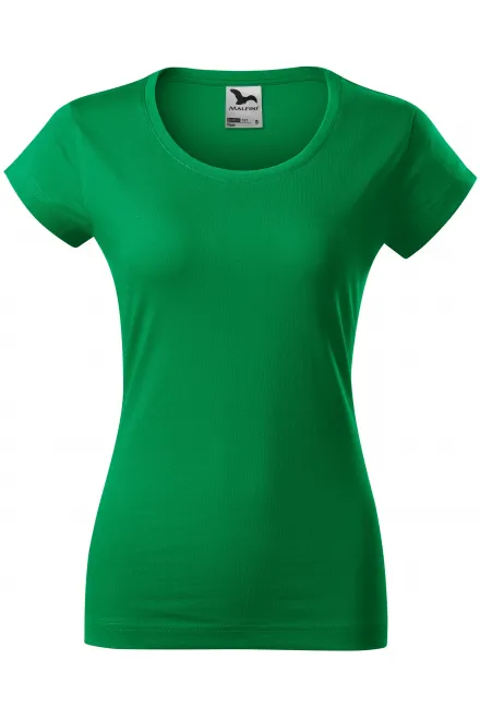 T-shirt coupe slim femme à encolure ronde - herbe verte, 2XL