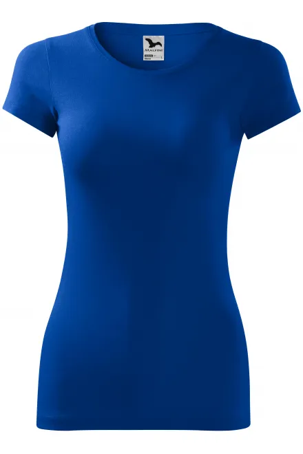 T-shirt coupe slim femme - bleu royal, M