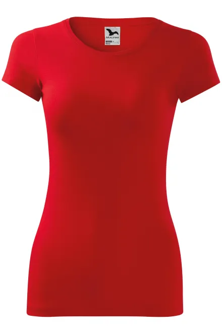 T-shirt coupe slim femme - rouge, M