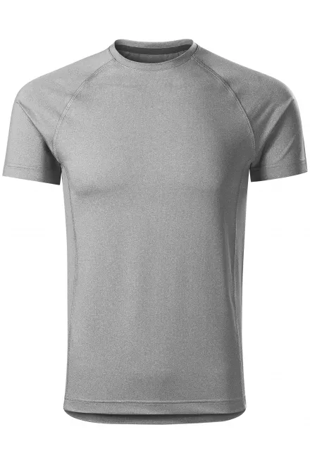 T-shirt de sport homme - marbre gris foncé, L