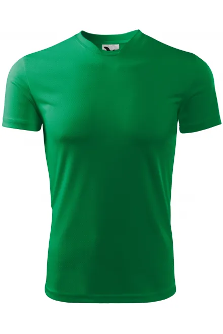 T-shirt de sport pour enfants - herbe verte, 158 cm / 12 ans