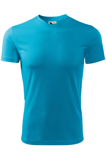 T-shirt de sport pour enfants - turquoise, 158 cm / 12 ans