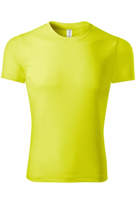 T-shirt de sport unisexe - jaune fluo, XL