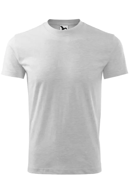 T-shirt épais - marbre gris clair, L