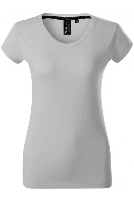 T-shirt exclusif pour femmes - Gris argent, M