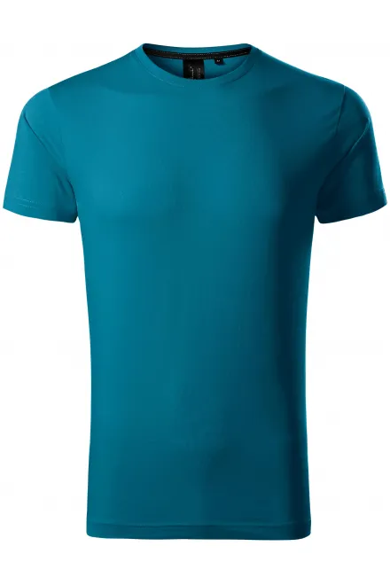 T-shirt exclusif pour hommes - petrol blue, M