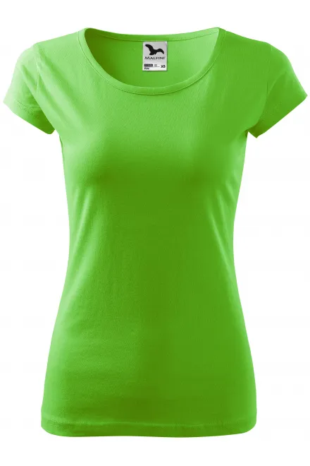T-shirt femme à manches très courtes - Pomme verte, M