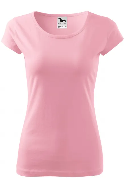 T-shirt femme à manches très courtes - rose, M