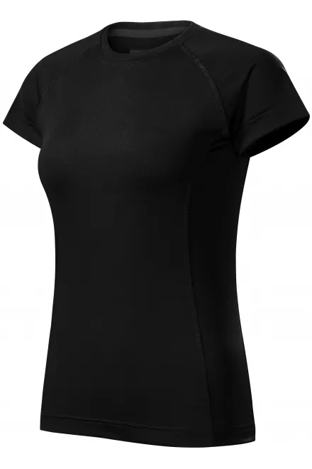 T-shirt femme pour le sport, noir