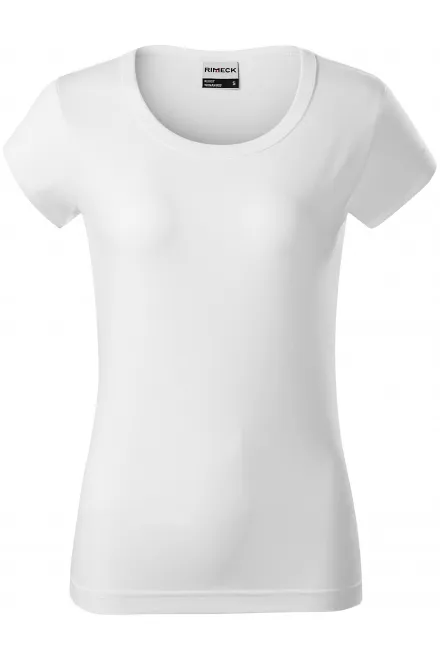 T-shirt femme résistant - blanche, 3XL