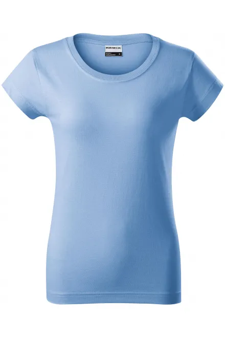T-shirt femme résistant - bleu ciel, 3XL