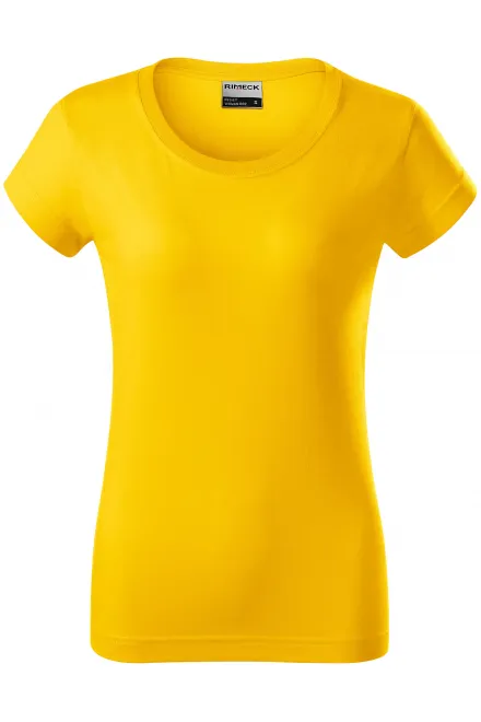 T-shirt femme résistant - jaune, 3XL