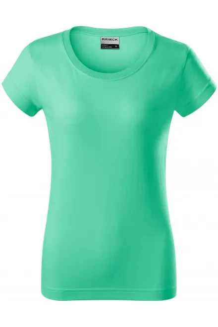 T-shirt femme résistant - menthe, 3XL