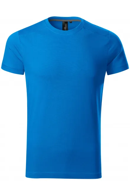 T-shirt homme décoré - océan bleu, L
