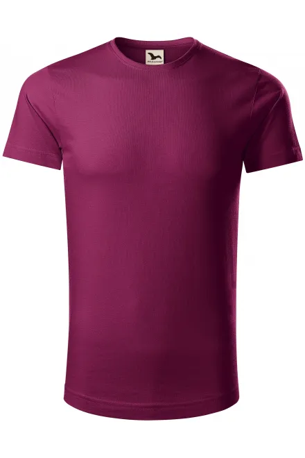 T-shirt homme en coton bio - fuchsia, M