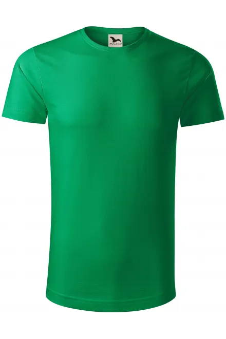 T-shirt homme en coton bio - herbe verte, M