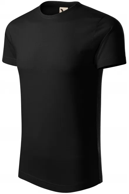 T-shirt homme en coton bio, noir