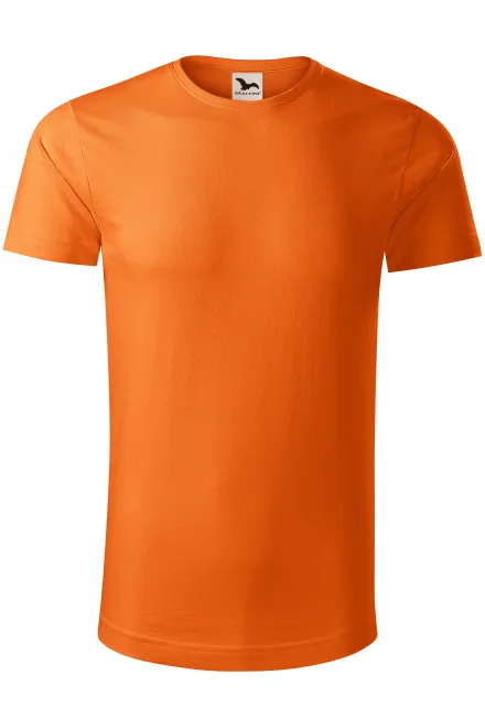 T-shirt homme en coton bio - orange, M