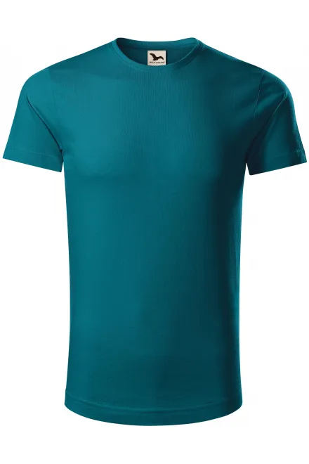 T-shirt homme en coton bio - petrol blue, M