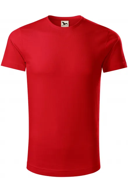 T-shirt homme en coton bio - rouge, M