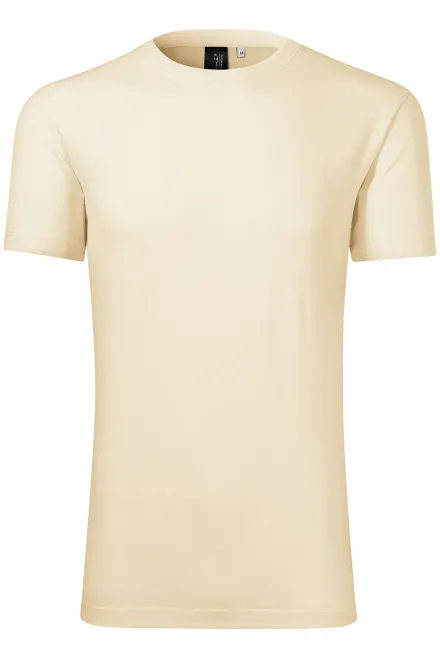 T-shirt homme en laine mérinos - amande, 3XL