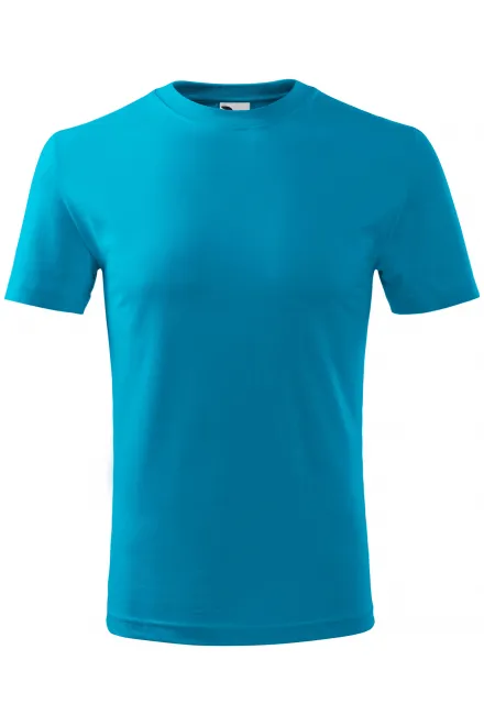 T-shirt léger pour enfants - turquoise, 110 cm / 4 ans