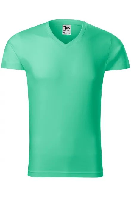T-shirt moulant homme - menthe, L