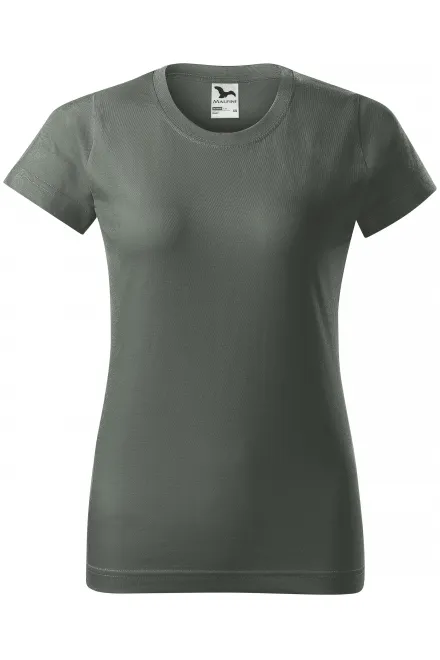 T-shirt simple femme - ardoise sombre, XS
