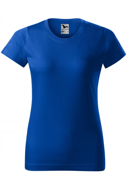 T-shirt simple femme - bleu royal, XS
