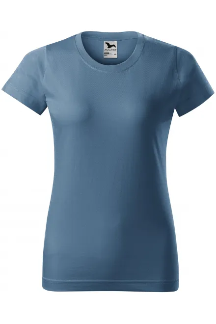 T-shirt simple femme - denim, XS