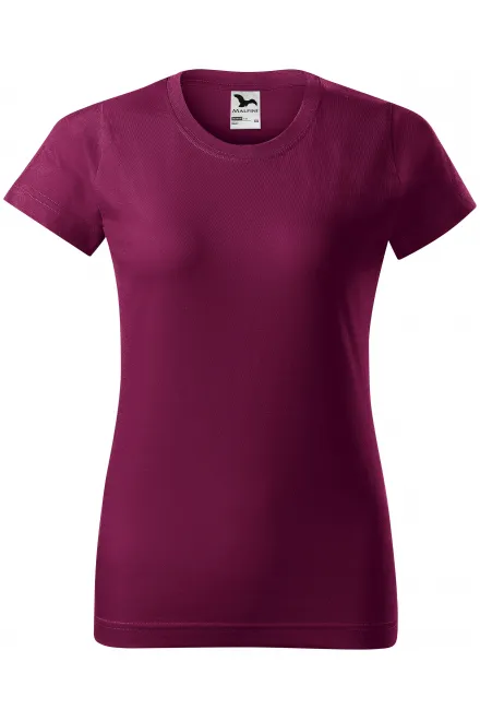 T-shirt simple femme - fuchsia, XS
