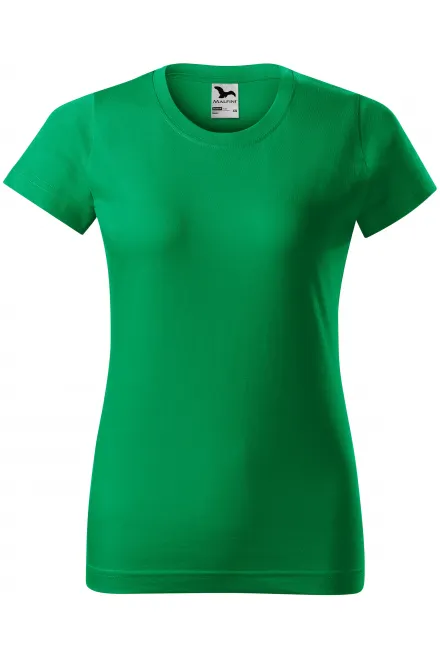 T-shirt simple femme - herbe verte, XS