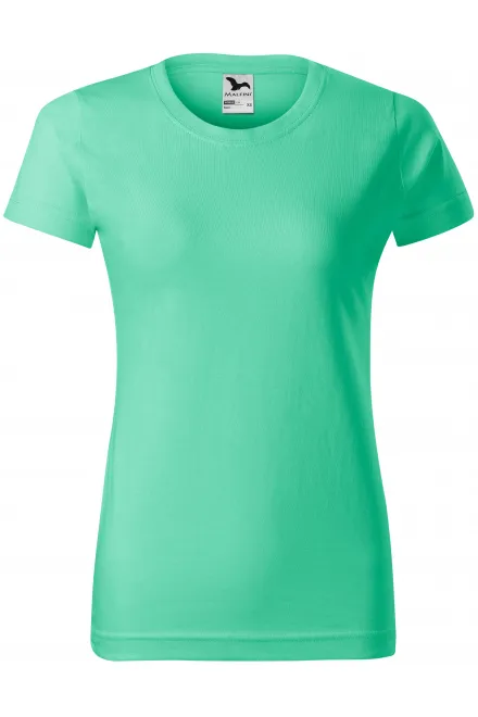 T-shirt simple femme - menthe, XS