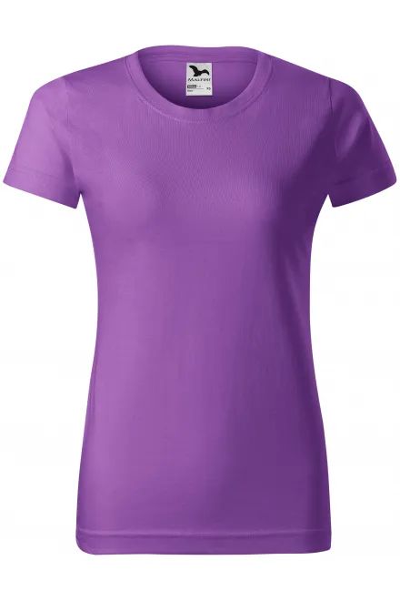 T-shirt simple femme - violet, XS