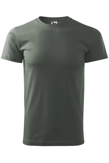 T-shirt simple homme - ardoise sombre, L