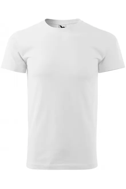 T-shirt simple homme - blanche, L