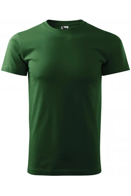 T-shirt simple homme - bouteille verte, L