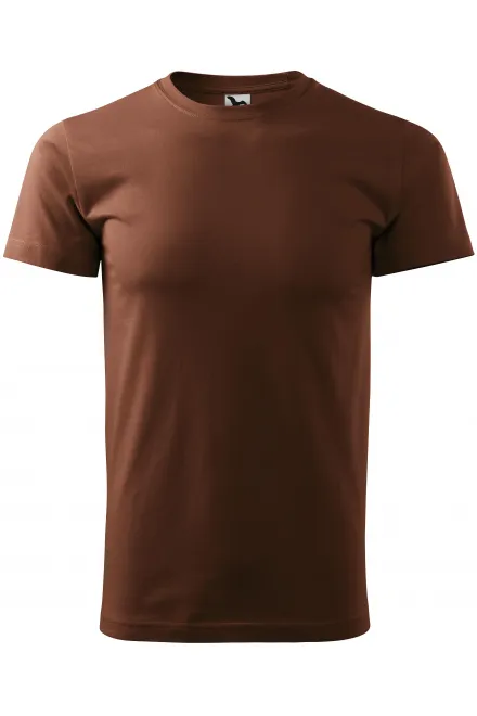 T-shirt simple homme - chocolat, L