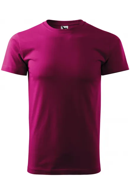 T-shirt simple homme - fuchsia, L