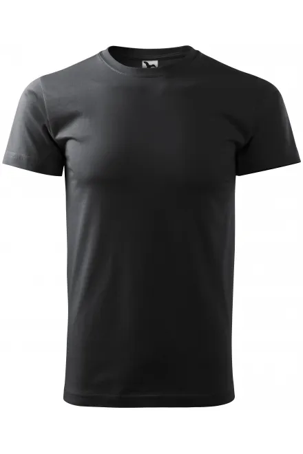T-shirt simple homme - gris ébène, L
