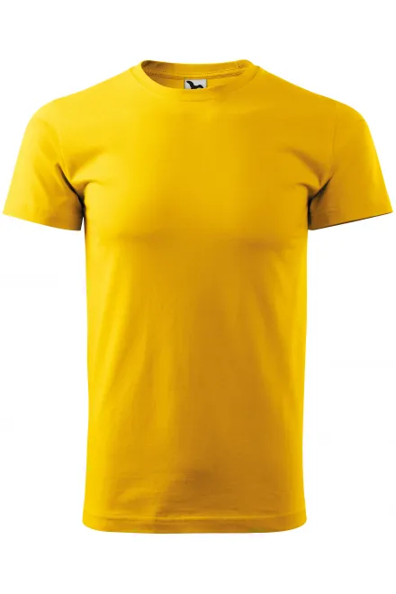 T-shirt simple homme - jaune, L
